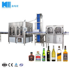 Zhangjiagang Glass Bottle Vodka Bottling Machine